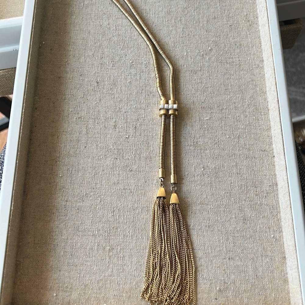 Stella &adorable tassel necklace